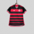 Camisa do Flamengo Home 24/25 Torcedor Adidas Feminina - Vermelho e Preto