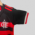 Kit Infantil do Flamengo Home 24/25 Torcedor Adidas Unissex - Vermelho e Preto - RealFutStore10 | Artigos Esportivos