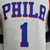 Imagem do Camisa Philadelphia 76ers - Nike Masculina 75th Anniversary - Branca