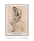 Sketch of a seated male nude by Arnold Peter Weisz Kubínčan - comprar online