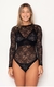 Body Brune Renda - loja online