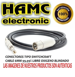 Cable Trs A Canon Macho Tipo SWITCHCRAFT HAMC 1MTS - tienda online