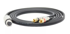 Cable Canon Xlr Hembra A 2 Rca No Balanceado Premium Bajo Ruido
