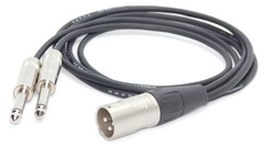 Cable Canon Xlr Macho Desbalanceado A 2 Plug 6,5mm Mono L Y R NEUTRIK REAN - comprar online