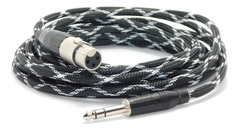 CABLE CANON XLR HEMBRA A TRS AMPHENOL PIEL SERPIENTE