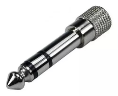 Adaptador Miniplug Hembra A Plug Stereo Macho Metalico en internet
