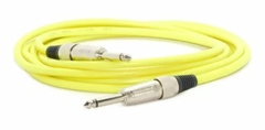 Cable Plug Plug 5mts Instrumentos Musicales Colores Hamc