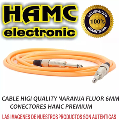 Cable Plug Plug 5mts Instrumentos Musicales Colores Hamc - comprar online
