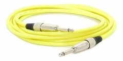 Cable Plug Plug 2mts Instrumentos Musicales Colores Hamc