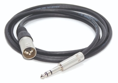 Cable Canon Xlr Macho A Plug Trs Balanceado Audiopipe U.S.A. MC-1 - comprar online