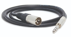Cable Canon Xlr Macho A Plug Trs Balanceado Audiopipe U.S.A. MC-1 - HAMC