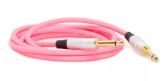 Cable Plug Plug GOLD Mono 1mts Instrumentos Musicales Fluor Hamc - comprar online