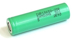 Pila de litio recargable 18650 -2500mAh -3.6v -Samsung (PRLI-1865025-SSG)