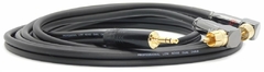 Cable Miniplug Estereo A Dos Rca 90º LIBRE OXIGENO LOW NOISE PROFESIONAL