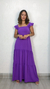 Vestido longo Luana Roxo