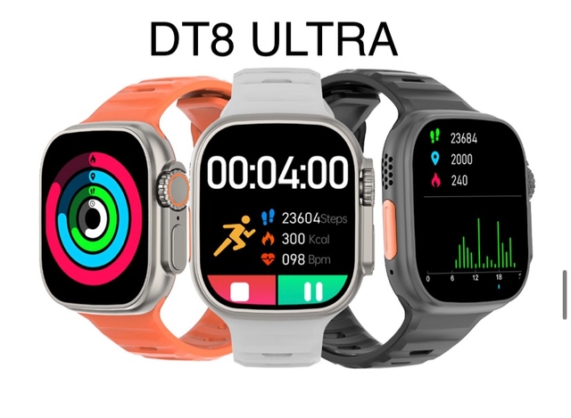 DT8 Ultra Max: conheça o relógio inteligente que combina elegância