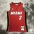 Jersey Miami Heat Retro 05/06 Mitchell & Ness Vermelha e Preta