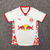 Camisa oficial do RB Salzburg Home 24/25 - Torcedor masculina do RB Salzburg - Camisa branca do RB Salzburg - Uniforme do RB Salzburg Home 24/25 - Camiseta do time RB Salzburg - Produto licenciado do RB Salzburg - Camisa de futebol masculina RB Salzburg -