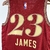 Camisa do Cleveland Cavaliers, Edição City, número 23/24, NBA, Basquete, Time de basquete, Uniforme oficial, Jersey, Réplica oficial, Camiseta, Uniforme, Time de Cleveland, Lebron James, Jogador de basquete, Esporte.