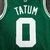 Jersey Boston Celtics 75 Anos NBA Verde e Branca