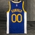 Jersey Golden State Warriors 75 Anos NBA Azul e Amarela