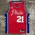 Jersey Philadelphia 76ers 20/21 Vermelha e Azul