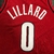 Jersey Portland Trail Blazers Vermelha e Preta