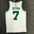 Jersey Boston Celtics 75 Anos NBA Branca e Verde