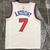 Jersey New York Knicks Tradicional Branca e Laranja