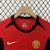 Kit infantil, Manchester United, Home, Retrô, Vermelho, Uniforme, Futebol, Time, Torcedor, Infantil, Camiseta, Calção, Meião, Conforto, Qualidade.