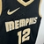 Jersey Memphis Grizzlies Select Edition Ja Morant - Preto e Dourado, camisa de basquete, uniforme oficial, NBA, equipe de Memphis, jogador Ja Morant, estilo único, qualidade premium, conforto e durabilidade, preto e dourado, edição limitada, colecionável,