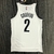 Jersey Brooklyn Nets 75 Anos, Association Edition - Comemore 75 Anos do Brooklyn Nets com estilo - Mostre sua paixão pelo Brooklyn Nets - Edição especial do Brooklyn Nets - Design exclusivo para os fãs do Brooklyn Nets - Jersey oficial do Brooklyn Nets 75