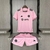 Kit Infantil Inter Miami Home 23/24 - Rosa, ideal para os pequenos torcedores do Inter Miami, camisa rosa para crianças, kit de futebol infantil, kit completo do Inter Miami, camisa do time rosa para crianças, kit oficial do Inter Miami, presente perfeito