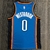 Jersey Oklahoma City Thunder Tradicional Azul e Branca