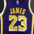 Jersey Los Angeles Lakers 75 Anos NBA Roxa