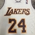 Jersey Los Angeles Lakers Retro 09/10 Mitchell & Ness Branca