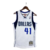 Camisa oficial Dallas Mavericks, Modelo Retro 10/11, Marca Mitchell & Ness, Cor branca, Jersey de basquete, Produto licenciado, Alta qualidade, Design clássico, Time da NBA, Uniforme de jogo, Tamanho adulto, Para colecionadores, Edição limitada, Personali