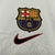 camisa barcelona away retro, torcedor masculina, branco, modelo centenário, inspirada na temporada 98/99, tecido leve e confortável, design retrô, ideal para torcedores, camisa oficial, qualidade garantida, produto licenciado, edição limitada, coleção com