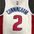 Jersey Detroit Pistons 75 Anos NBA Branca e Azul