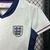 Camisa Inglaterra Home 24/25 Torcedor Feminina - Branco, Camisa feminina da seleção inglesa, Uniforme oficial da Inglaterra, Camisa branca com detalhes em vermelho, Ideal para torcedoras apaixonadas, Confortável e estilosa, Design moderno e autêntico, Per