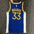 Jersey Golden State Warriors 75 Anos NBA Azul e Amarela