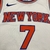 Jersey New York Knicks Tradicional Branca e Laranja