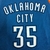 Jersey Oklahoma City Thunder Tradicional Azul e Branca