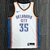 Jersey Oklahoma City Thunder Tradicional Branca e Azul