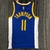 Jersey Golden State Warriors 75 Anos NBA Azul e Amarela