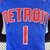 Jersey Detroit Pistons Retro 08/09 Mitchell & Ness Azul e Vermelha - R&R Sports