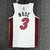 Jersey Miami Heat 75 Anos NBA Branca e Vermelha