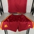 Kit infantil, Roma, Home, vermelho, tamanho 23/24, camisa, shorts, confortável, futebol, crianças, torcida, time, oficial, uniforme, qualidade.