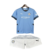 Kit infantil Manchester City Home 24/25 - Azul, perfeito para os pequenos torcedores Conjunto infantil do Manchester City, oficial e licenciado Camisa azul do Manchester City, com detalhes em branco e preto Shorts confortável e resistente, na cor azul Kit