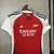 Kit Infantil Arsenal Home 24/25 - Vermelho, kit infantil, uniforme infantil, camisa infantil, futebol infantil, torcedor mirim, presente para criança, time de futebol, campeonato inglês, Arsenal, vermelho e branco, tamanho infantil, confortável, resistent